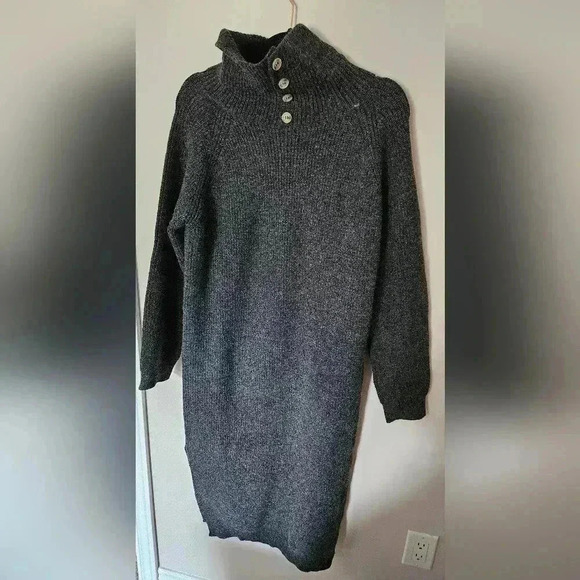 Kate Hewko Dresses & Skirts - Kate Hewko One Size Turtleneck Knit Sweater Dress